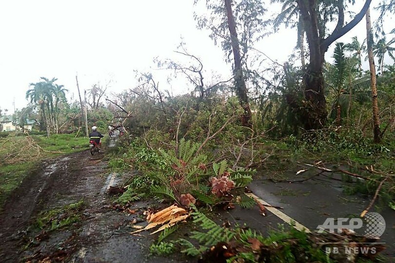 台風29号、クリスマスのフィリピンに大きな被害 少なくとも16人死亡