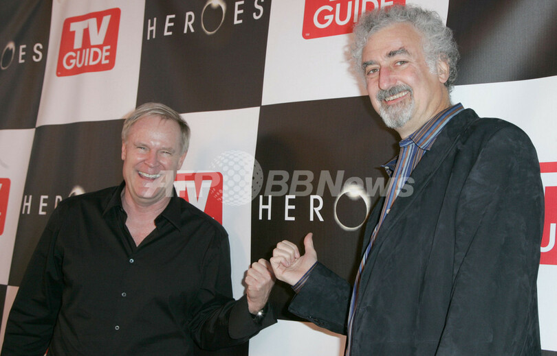 TVドラマ「ヒーローズ」の撮影終了パーティーで出演者らが登場 - 米国