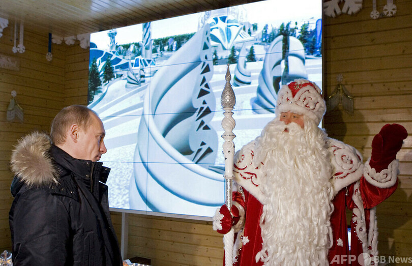 贈り物は大統領の地位？ プーチン氏、「ロシアのサンタ」に感謝