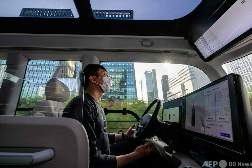 韓国ソウル、自動運転循環バス運行開始