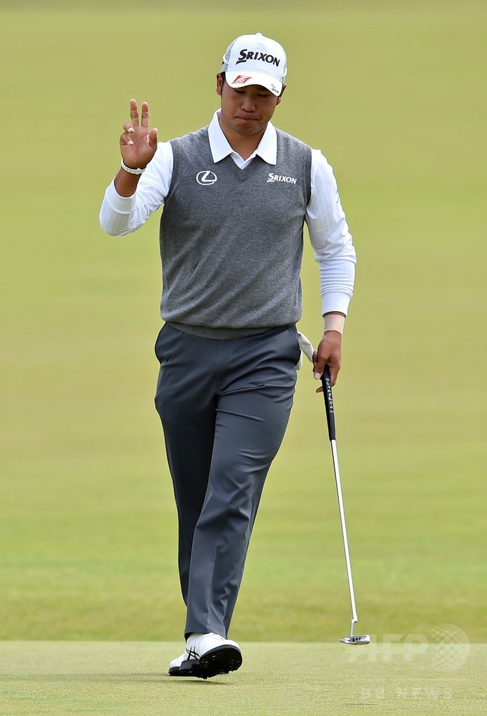 松山、通算8アンダーの18位Tで全英を終える