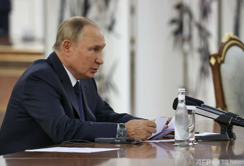 「一極体制」狙うと米を批判 中国主席との会談でロシア大統領