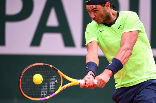 ナダルが16回目の全仏16強 GS1大会最多の通算103勝目 写真6枚