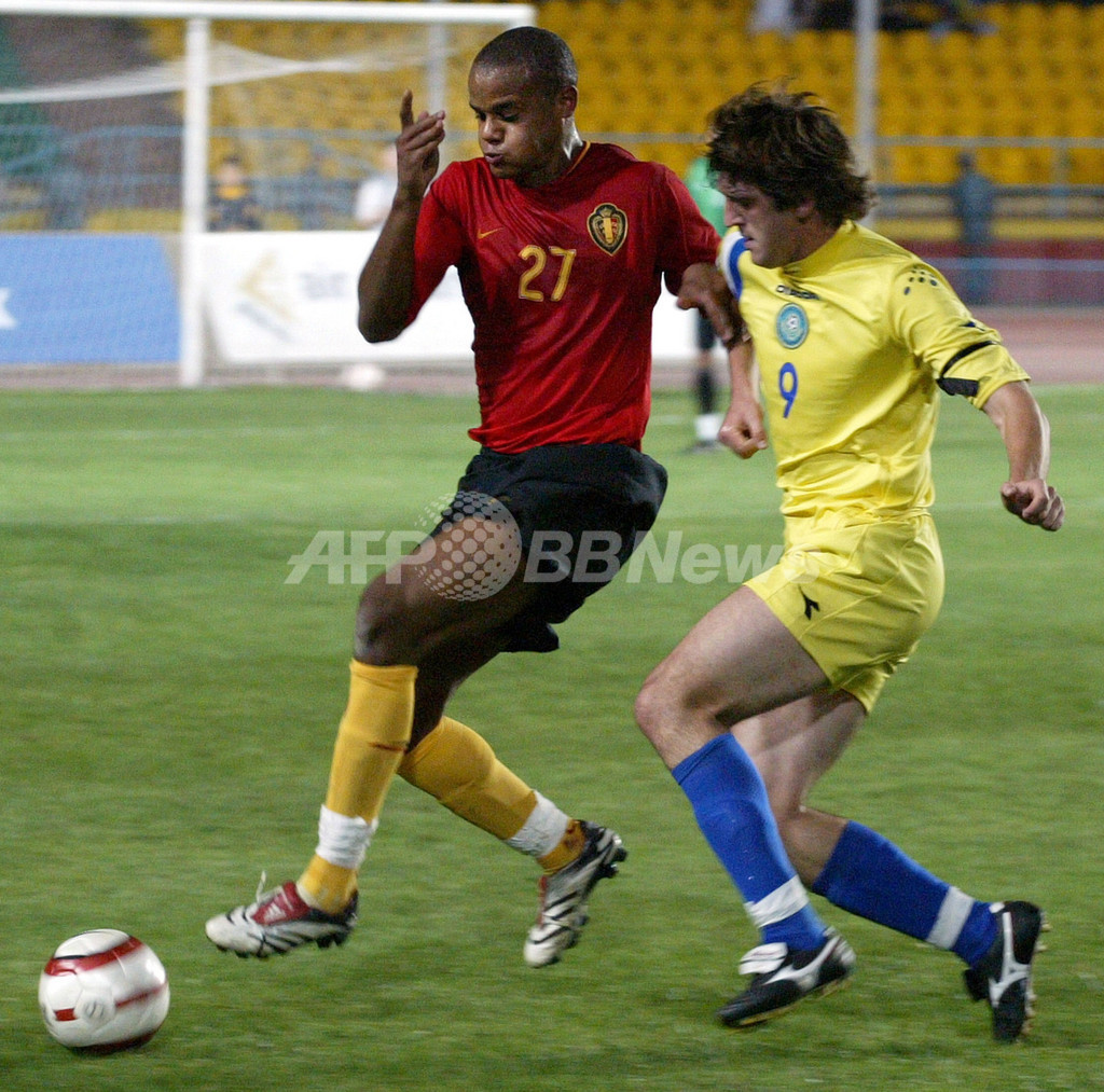 <サッカー 欧州選手権2008・予選>カザフスタン ホームでベルギーと引き分ける 写真4枚 国際ニュース:AFPBB News