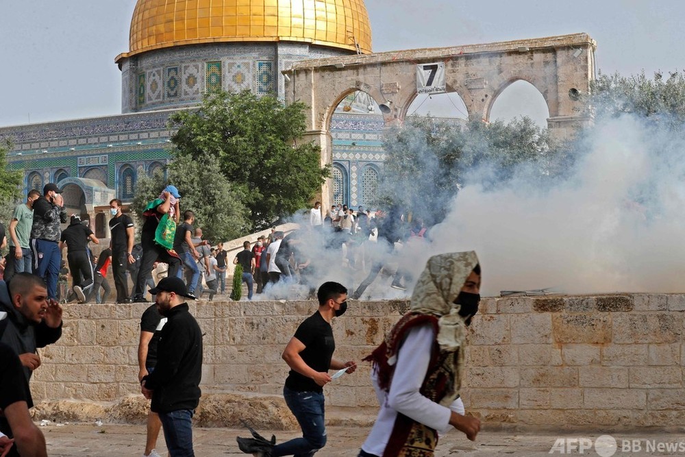 エルサレムで連日の衝突、数百人負傷 アラブ諸国はイスラエルを非難