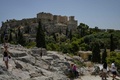 ギリシャの首都アテネのアクロポリス遺跡（2024年6月12日撮影）。(c)STRINGER / AFP