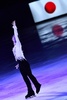 平昌冬季五輪、フィギュアスケートのエキシビションに臨む羽生結弦（2018年2月25日撮影）。(c)AFP/Mladen ANTONOV
