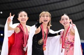 坂本花織がNHK杯優勝、GPファイナル進出 日本勢は表彰台独占