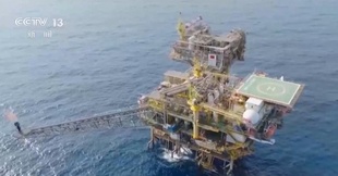 中国初の海上CO₂注入・ガス増産プラットフォームの本体建設が完了
