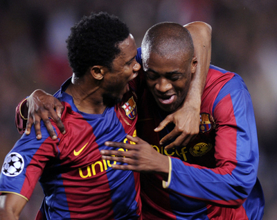 バルセロナ シャルケ04を破り準決勝進出