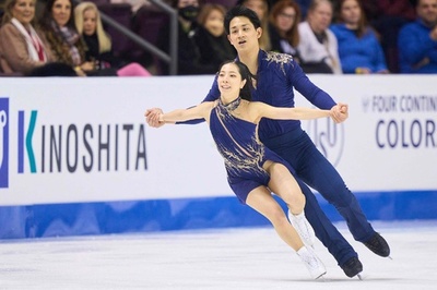 三浦/木原組がSP首位発進 四大陸フィギュア