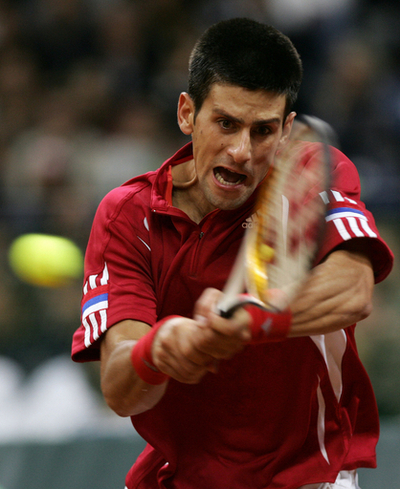 セルビア ジョコビッチが第1試合を制す