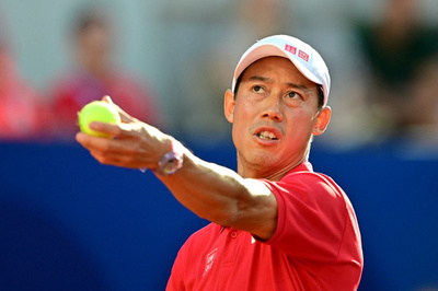 錦織がマスターズで8強 ボルジェス下す ナショナルバンクOP