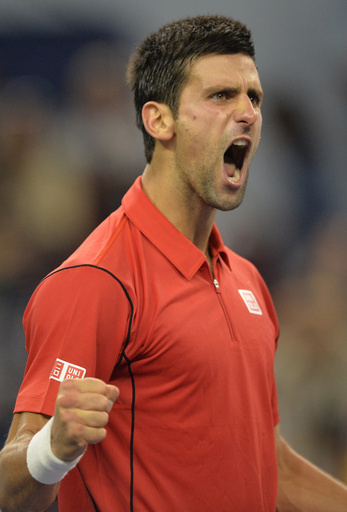 ジョコビッチ、逆転でモンフィスを下し準決勝進出 上海マスターズ