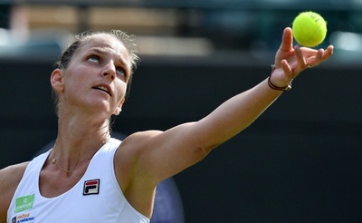 優勝候補プリスコバ、格下圧倒でウィンブルドン2回戦へ 