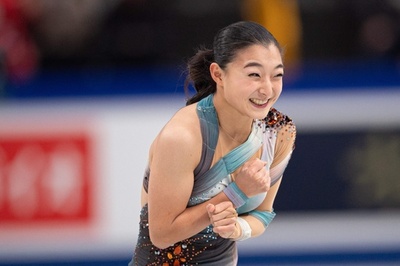 坂本花織が女子SP首位 全日本フィギュア