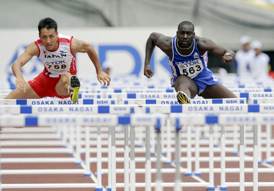 田野中 男子110メートルハードル準決勝へ
