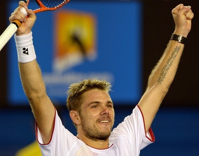 ワウリンカが自身初の決勝進出、全豪オープン