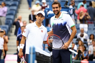 錦織、チリッチに第1セットを奪われる 全米オープン決勝