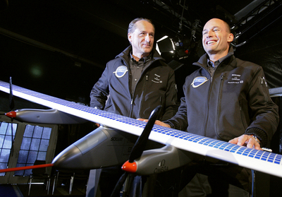 ソーラー飛行機、2008年秋に試作品で有人飛行実施へ