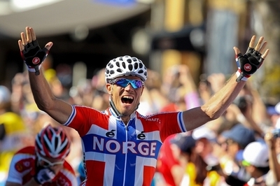 フースホフトが初優勝 新城は9位、ロード世界選手権