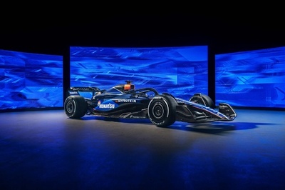 ウィリアムズ、新車「FW46」のカラーリングを発表