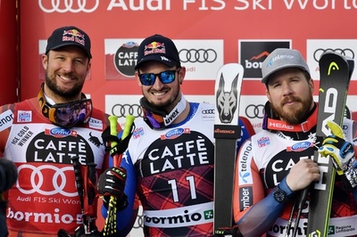 パリスがW杯通算9勝目、地元で男子滑降制す