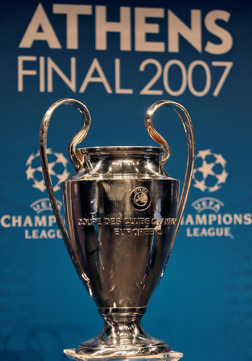 ＜サッカー 欧州チャンピオンズリーグ＞準々決勝以降の組み合わせ抽選会が行われる - ギリシャ