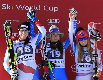 マゼが女子滑降で今季初勝利、五輪メダル争いに名乗り アルペンスキーW杯