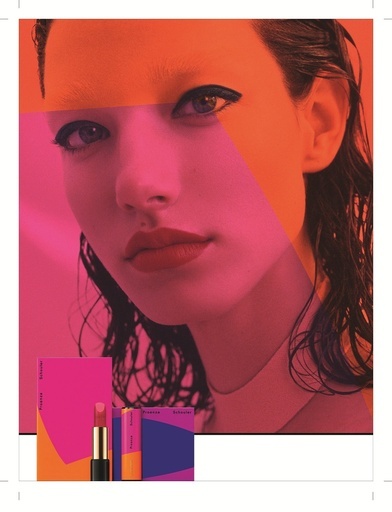 「ランコム×プロエンザ スクーラー」グラフィカルで大胆なコラボアイテム発売へ