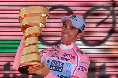 コンタドール 2度目のジロ・デ・イタリア優勝を飾る