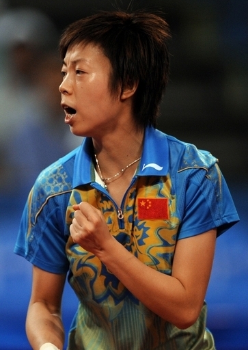 張怡寧 リ・ジャウェイを破り卓球・女子シングルス決勝進出