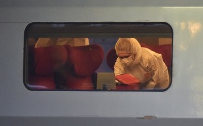 国際高速列車で男が発砲、容疑者取り押さえたのは米軍兵士か