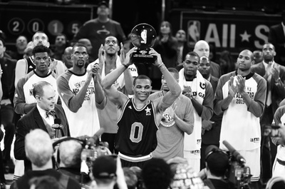 白黒写真で見る第64回NBAオールスターゲーム