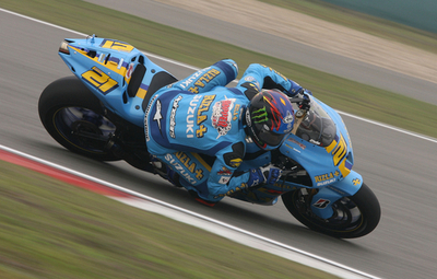 ＜07世界ロードレース選手権 第4戦＞ホプキンス フリー走行3回目でトップ - 中国