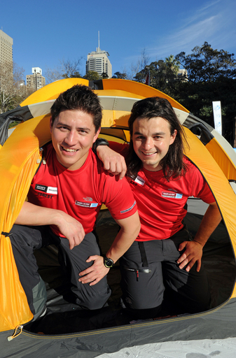 南極点往復踏破に挑戦へ、豪探検家2人