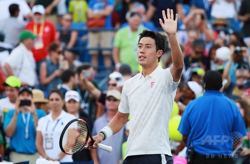 錦織 凡ミスの数を抑えカルロビッチを圧倒 全米ベスト8入り 写真24枚 ファッション ニュースならmode Press Powered By Afpbb News