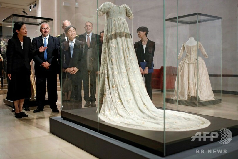 訪仏中の皇太子さま、リヨンで織物博物館と補習授業校を視察