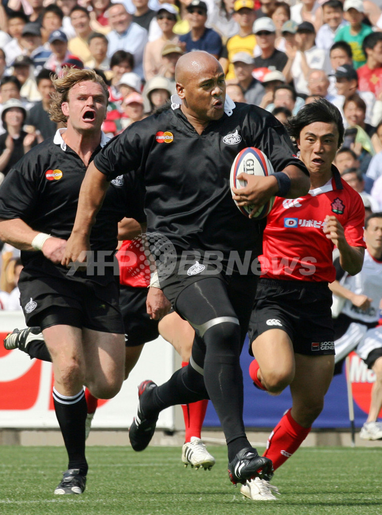 ＜ラグビー 親善試合＞クラシック・オールブラックス ジャパンXVに快勝 - 東京