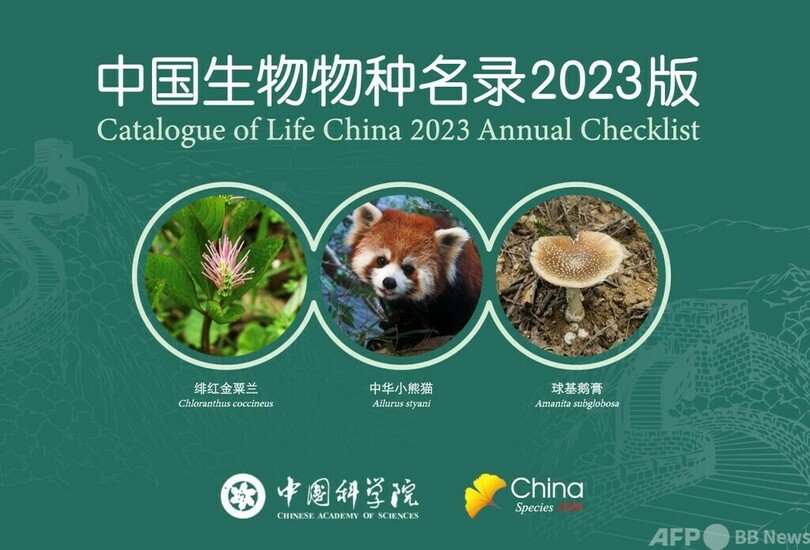2023年版「中国生物種リスト」が発表 1万種超を追加