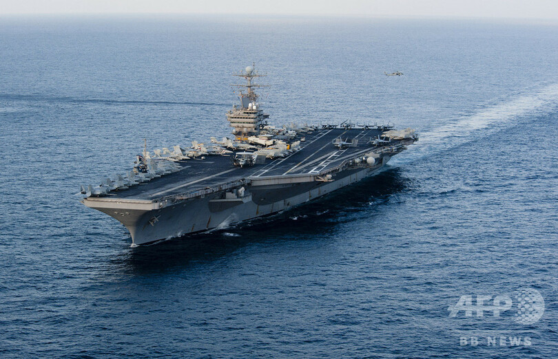 米、中東に空母打撃群と爆撃部隊を派遣 イランに警告
