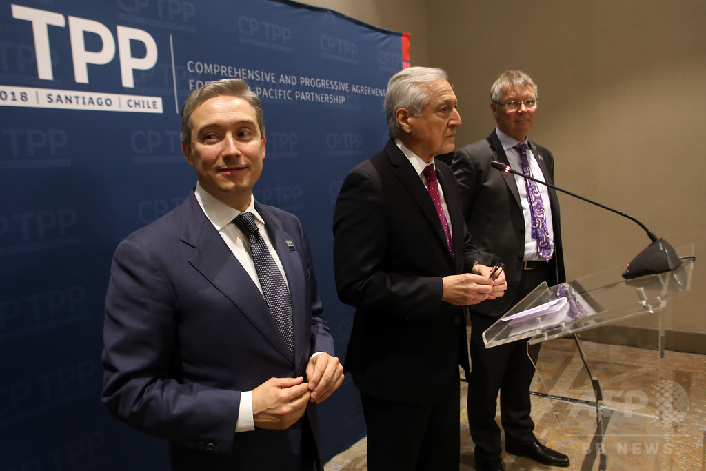 米国抜きの11か国、新TPPに署名 米国抜きの11か国、新TPPに署名