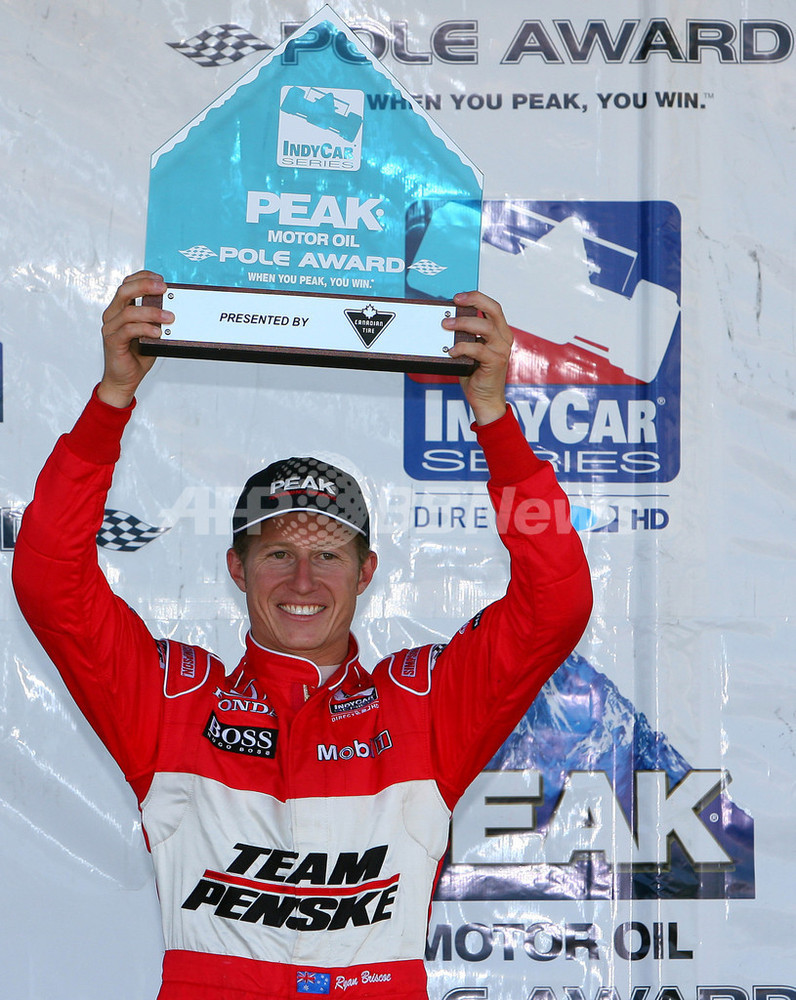 ブリスコー 第13戦でシーズン2度目のポール獲得 写真1枚 国際ニュース:AFPBB News