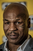 香港で記者会見する、元世界ヘビー級王者マイク・タイソン（Mike Tyson）氏（2012年9月12日撮影）。(c)AFP/Philippe Lopez
