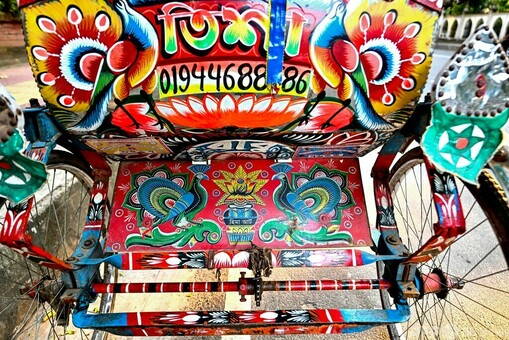 消えゆく色彩、リキシャアートが危機 バングラデシュ 写真24枚