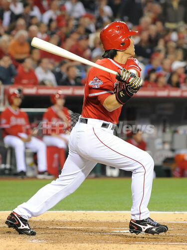 松井秀 2号ソロ、エンゼルス4連敗 写真4枚 国際ニュース：AFPBB News