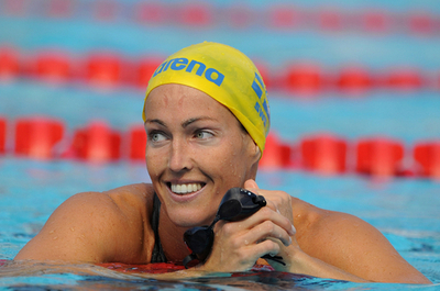 アルシャマー 世界新記録で女子50メートルバタフライ決勝進出、世界水泳