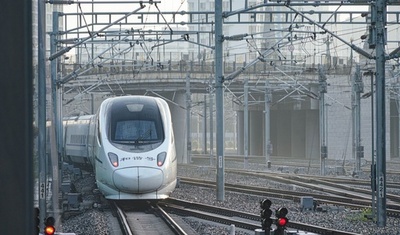 中国最北の高速鉄道 ダイヤに基づく運行試験を開始