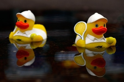 女子単準決勝の2試合は雨天順延、全米オープン