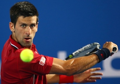 ジョコビッチがワウリンカ下し決勝進出、ムバダラ・ワールド・テニス選手権
